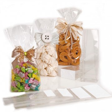 SACCHETTI IN PP CON FONDO QUADRO